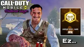 Undead Siege Hard Mode Gameplay COD: Mobile
