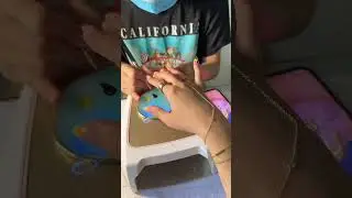 Gender reveal nails