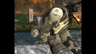 💯🎮Modern Warfare 2. Музей. Убиваем джаггернаута из пистолета. === MW2. Museum.