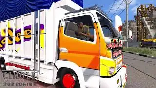 skin Truk canter rasa SULAWESI - Makassar Boy | Euro truck simulator 2 Indonesia