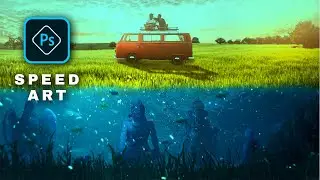 #PhotoManipulation Under Water Photo Manipulation Speed Art by Ak Studio's