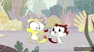 the bagel and Becky show underwater scene brightened and sharpness