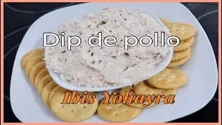 Receta dip de pollo | DIP de POLLO para tus fiestas | Recetas sencillas | 