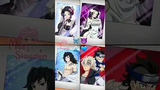 Double Rizz - Double Trouble!💖 Which couple is Best?🦋 GRADUATION ALBUM | #KimetsuNoYaiba の卒業アルバム #if