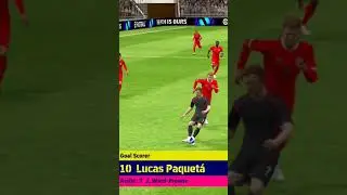 Paquetá  Goal ⚽ #football #efootball #paquetá