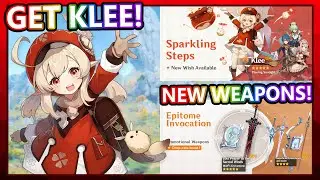 Get Klee! New Weapons! NEW Event Wishes this Week! | Genshin Impact Quick Update