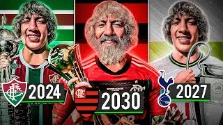 Simulei a carreira do XURRASCO 021 no futebol! GANHOU TUDO? ⚽🏆
