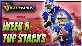 DRAFTKINGS WEEK 8 TOP STACKS: NFL DFS PICKS & ROTOGRINDERS LINEUP HQ