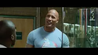Central Intelligence - Reminiscing at the High School - The Rock, Kevin Hart - Clip #5