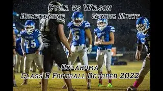 Football Cyril vs Wilson Homecoming Oct 2022