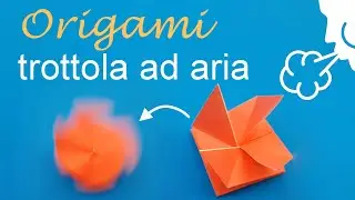 Origami easy blow top, how to make step by step