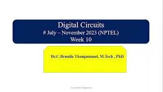 Week 10 Digital Circuits - Assignment Solutions
