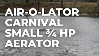 Air-O-Lator Carnival ¾ horsepower Aerating Fountain—Aerate up to ¼ Acre, e.g. 30m x 30m Dam