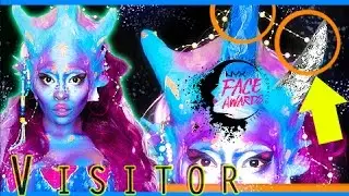 UV mer Shark with Headpiece Tut | NYX face awards 2017 Entry