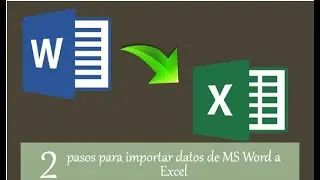 HOW TO PASTE A WORD FILE INTO EXCEL
