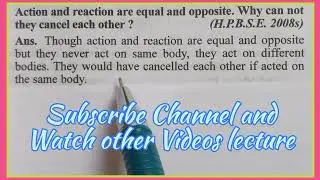 Action and Reaction are equal and opposite. Why can not cancel with each other ?