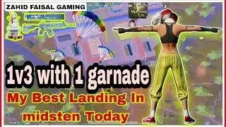 1v3 with 1 garnade 😱 | pubgmobile | bgmi #pubgmobile #pubg #bgmi