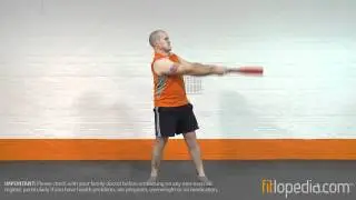 Two Handed Power Club Side Swing