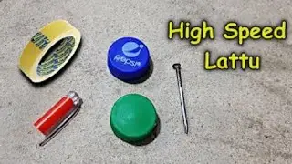 How to Make High Speed Lattu || lattu kese banay || cxz experiment