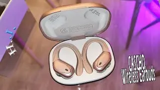 CASCHO Wireless Earbuds, Bluetooth 5.3 Headphones Unboxing