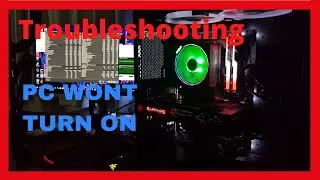 Troubleshooting | PC wont turn ON | Ryzen 5 1600 + RX5700XT