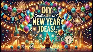 DIY New Year Party Ideas & Decor!