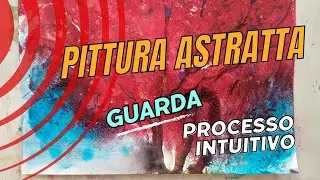 Guarda tutto il processo per creare questo meraviglioso albero Astratto con Acrilici e Acquerelli
