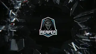 Glass Break Intro With Logo • Editing Point