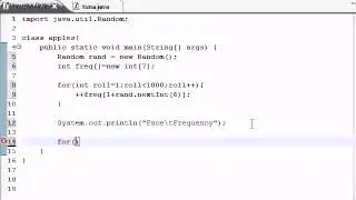 Java Programming Tutorial   30   Array Elements as Counters