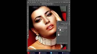 Color Halftone Effect in Photoshop | Photoshop Tutorials | Youtube Shorts 