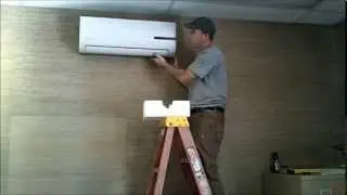 Ductless Mini Split Heat Pump Installation  Part 1