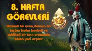 fortnite - Gizemli bir yuva, devasa bir taştan kadın ve tehlikeli tırın ortasında kalan yeri araştır
