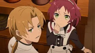 Aisha le pide a Rudeus un poco de su AMOR | Mushoku Tensei Temporada 2