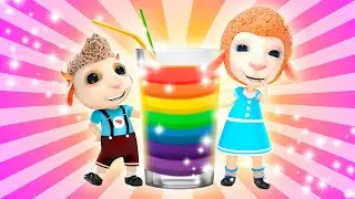Учим Новые Цвета | Радужный Сок | Новый Мультик Для Детей | Долли и Друзья