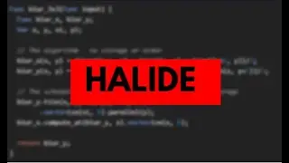 Halide 4 - Multi-Stage Scheduling