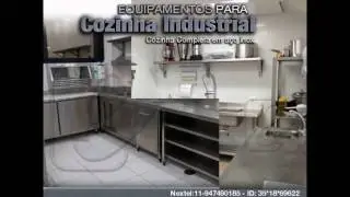 Cozinha Industrial total em aço inox