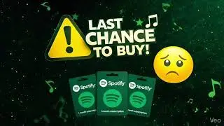 Spotify Gift Cards Disappearing Soon 🚨