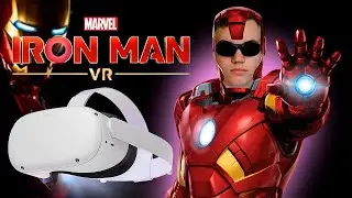 IRON MAN VR ПРОХОЖДЕНИЕ ИГРЫ ЖЕЛЕЗНЫЙ ЧЕЛОВЕК ВР ЧАСТЬ № 1 (на META QUEST 2  ОКУЛУС КВЕСТ МЕТА)