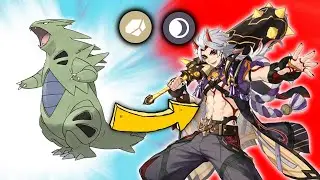 Tipagens de Pokémon aos Personagens de Genshin Impact pt 3