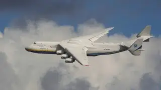 Antonov An-225 MRIYA on way to Almaty