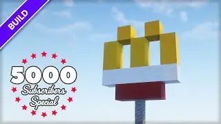 How to Build a McDonalds Restaurant in Minecraft