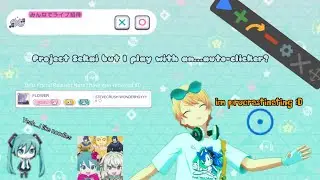 Project Sekai | Playing this game with auto-clicker + Playing with someone else