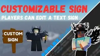 Roblox Studio Tutorial | Customizable Sign