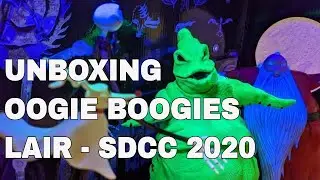 Rare Oogie Boogies Lair Box Set - SDCC 2020 Exclusive Limited Edition (Unboxing and Review)