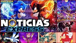 NOTICIAS EXPRESS | TRAILER de SONIC 3 LA PELÍCULA | Manga de SHADOW GENERATIONS | SONIC RUMBLE