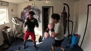 2 dudes do a quick spar #1