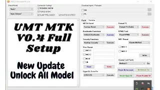 UMT Dongle | Ultimate MTK Tool | Setup Letest Version