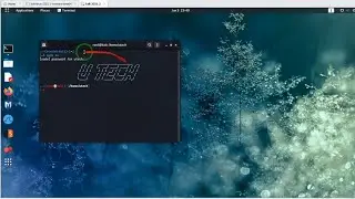 How to write name on Kali Linux terminal by //utech