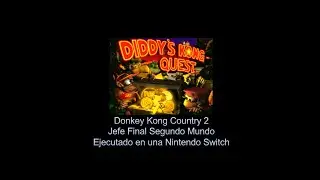 Donkey Kong Country 2 Boss World 2 - Game Play