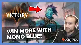 How To Win More With Mono Blue Djinn | MTG Arena Budget Deck Guide & Tips